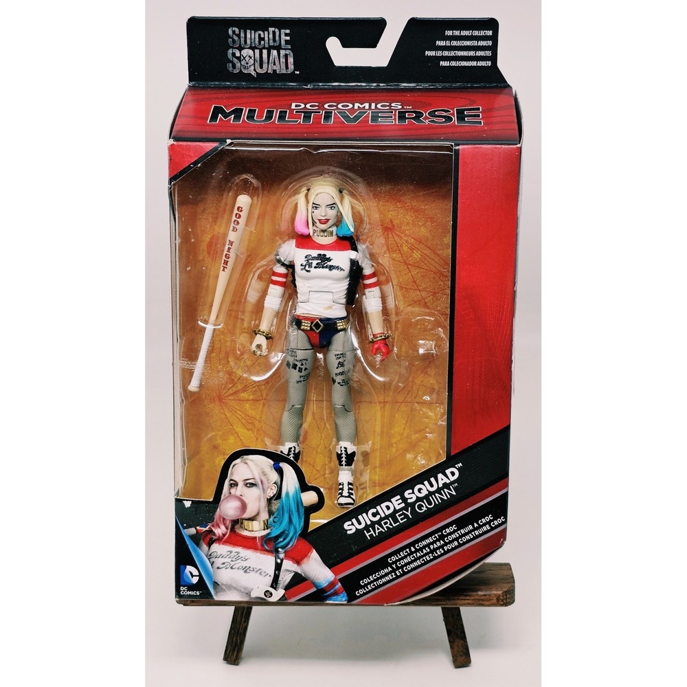 Suicide Squad Harley Quinn Figure Mattel DC Multiverse New Open Box Missing BAF
